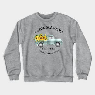 Farm Market Sunflowers A2 Crewneck Sweatshirt